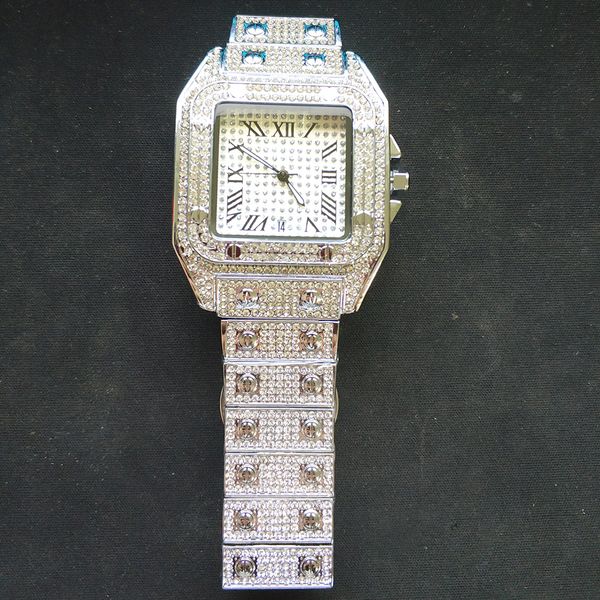 full diamond men watches women watch quartz movement iced out shine wristwatch lifestyle waterproof analog clock fashion models montre de lu, Slivery;golden
full diamond men watches women watch quartz movement iced out shine wristwatch lifestyle waterproof analog clock fashion models montre de lu, Slivery;golden