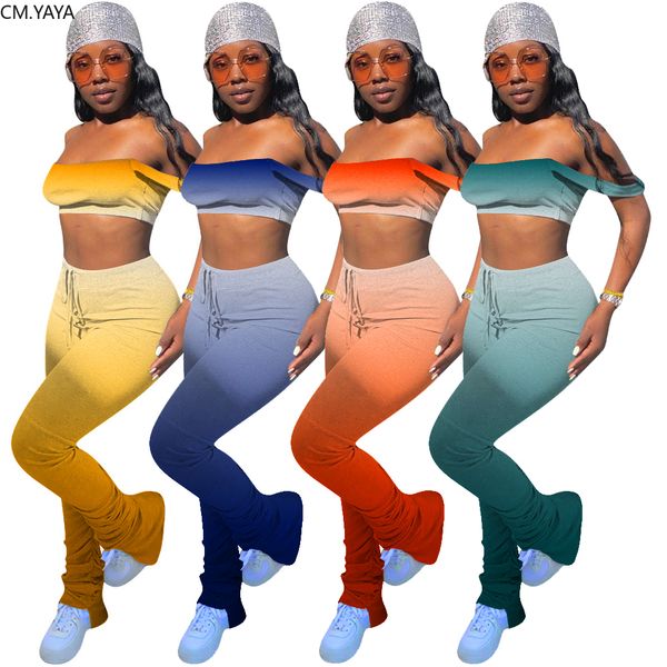 sport women gradient staed jogger two piece set crop bell bottom sweatpants suit trasuit matching set outfitby air, White
sport women gradient staed jogger two piece set crop bell bottom sweatpants suit trasuit matching set outfitby air, White