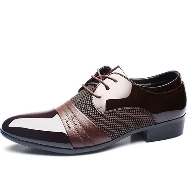 dress shoes men leather oxford pu men's business flat breathable banquet wedding 48, Black
dress shoes men leather oxford pu men's business flat breathable banquet wedding 48, Black