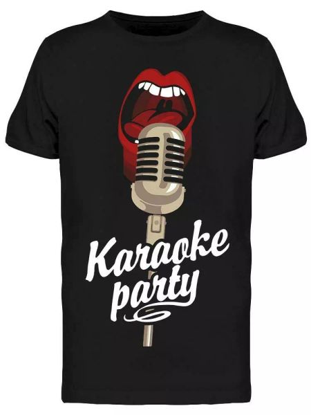 is a karaoke party tee men's -image by shutterstock men's t-shirt, White;black
is a karaoke party tee men's -image by shutterstock men's t-shirt, White;black