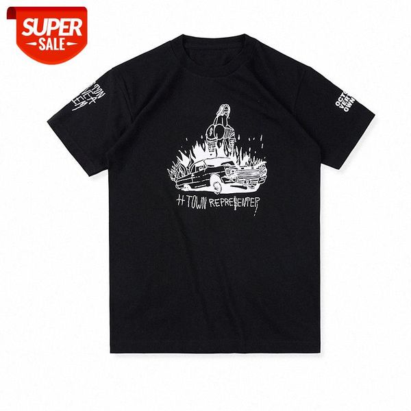 european and american high street print short-sleeved t-shirt black men's women's t-shirts hand-painted lines round neck t tee #t0, White;black
european and american high street print short-sleeved t-shirt black men's women's t-shirts hand-painted lines round neck t tee #t0, White;black