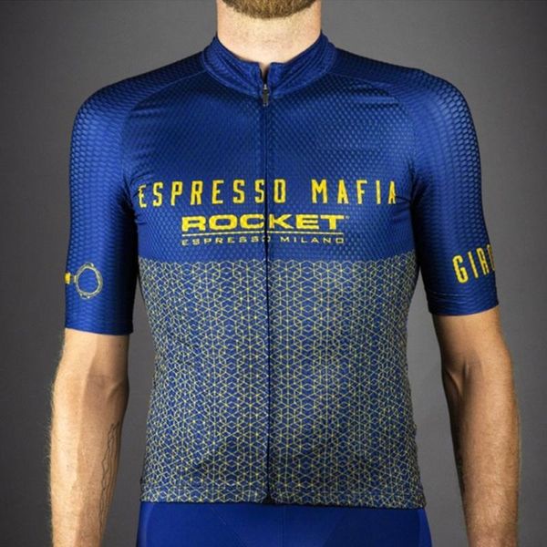 racing sets espresso mafia short sleeve jersey men's summer bib shorts outdoor movement road quick dry uniforme mtb suit, Black;blue 
racing sets espresso mafia short sleeve jersey men's summer bib shorts outdoor movement road quick dry uniforme mtb suit, Black;blue