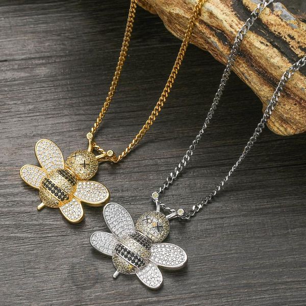 bling brass insect pendant micro pave with cz mens necklace iced out hip hop jewelry cn203 chains, Silver
bling brass insect pendant micro pave with cz mens necklace iced out hip hop jewelry cn203 chains, Silver