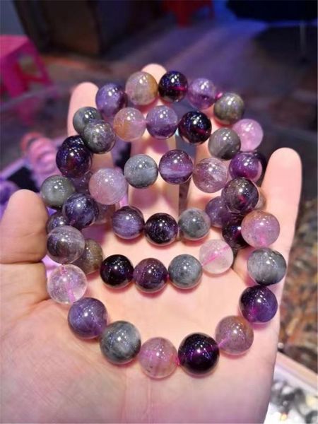 beaded, strands natural colorful auralite 23 quartz crystal big round bead bracelets for women female lady 14mm, Black
beaded, strands natural colorful auralite 23 quartz crystal big round bead bracelets for women female lady 14mm, Black
