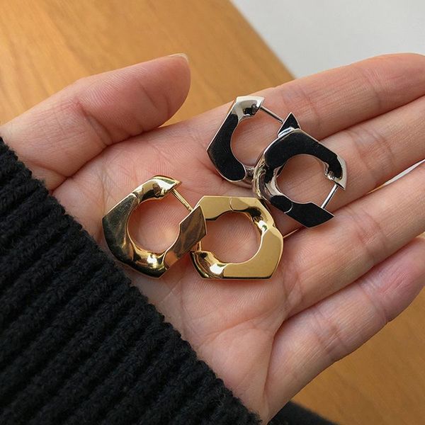 hoop & huggie origin summer unique design irregular gold silver color bump earrings for women textured metal geometric jewelry, Golden;silver
hoop & huggie origin summer unique design irregular gold silver color bump earrings for women textured metal geometric jewelry, Golden;silver