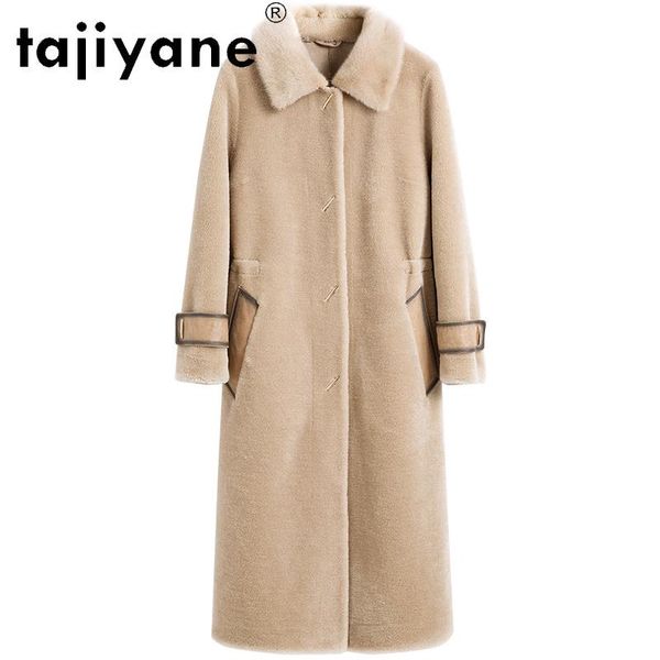 women's fur & faux women clothing winter 2021 real coat woman 100% wool jackets mink collar long mujer parkas tn421, Black
women's fur & faux women clothing winter 2021 real coat woman 100% wool jackets mink collar long mujer parkas tn421, Black