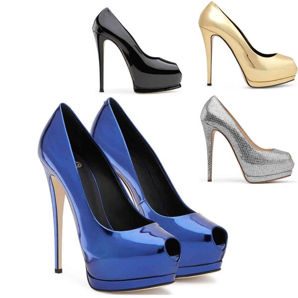 dress shoes women peep toe high heels platform pumps elegant stilettos ladies wedding evening party slip on blue gx6h, Black
dress shoes women peep toe high heels platform pumps elegant stilettos ladies wedding evening party slip on blue gx6h, Black