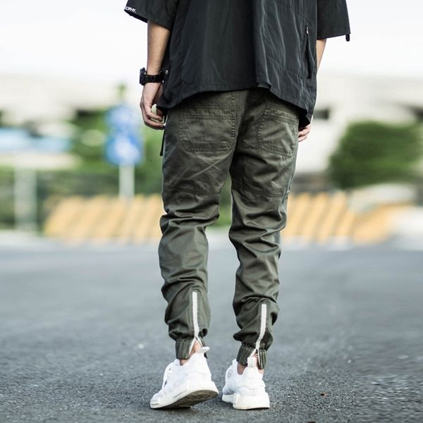 men's pants spring summer streetwear fashion joggers ankle banded designer casual cargo for hip hop harem trousers jlmd, Black
men's pants spring summer streetwear fashion joggers ankle banded designer casual cargo for hip hop harem trousers jlmd, Black