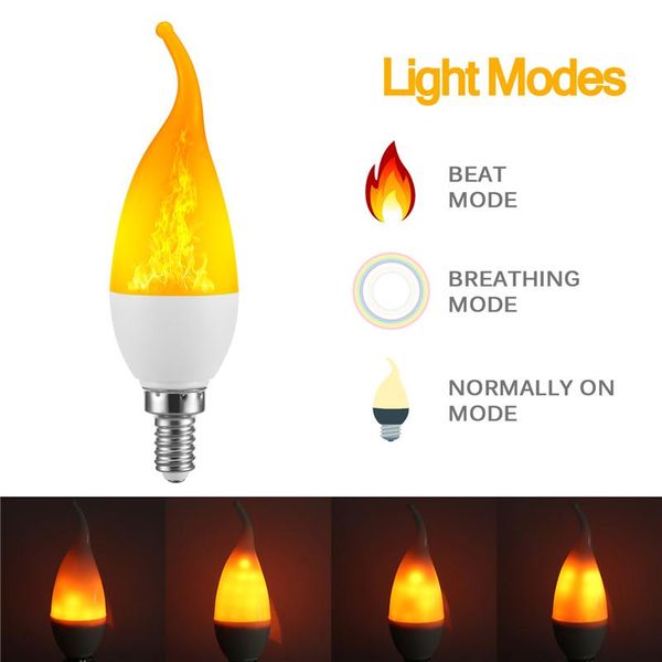 bulbs 3 modes led flame lamp e14 e27 b22 effect fire light bulb flickering emulation 110v 220v for halloween christmas
bulbs 3 modes led flame lamp e14 e27 b22 effect fire light bulb flickering emulation 110v 220v for halloween christmas