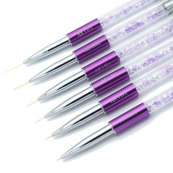 nail art kits akihi 5-20mm line painting brushes crystal acrylic thin liner drawing pen manicure tools uv gel
nail art kits akihi 5-20mm line painting brushes crystal acrylic thin liner drawing pen manicure tools uv gel