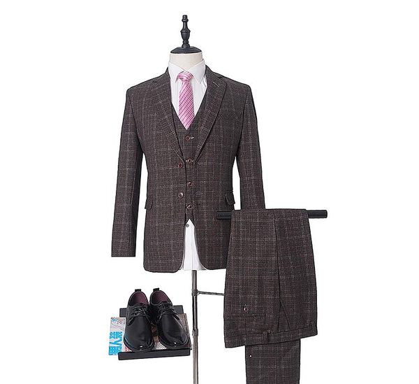 men's suits & blazers na57 evening party cusotmized size 3 pcs suit (jacket+pants+vest) plaid tuexdos man, White;black
men's suits & blazers na57 evening party cusotmized size 3 pcs suit (jacket+pants+vest) plaid tuexdos man, White;black