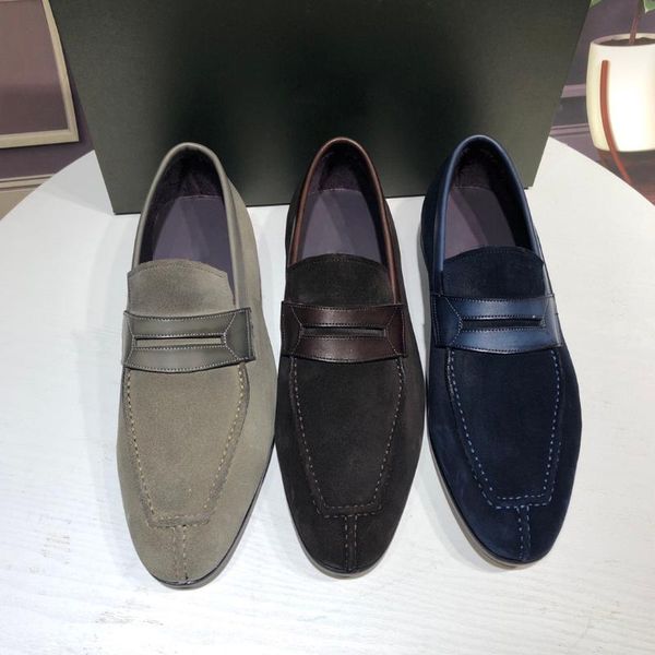 dress shoes andy lefu are made of imported suede + venezia leather, with inner calf leather soles and outer stitches., Black
dress shoes andy lefu are made of imported suede + venezia leather, with inner calf leather soles and outer stitches., Black