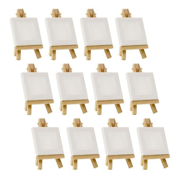 party favor artists 3 inch x3 mini canvas & 5 easel set painting craft drawing - contains: 12 canvases eas
party favor artists 3 inch x3 mini canvas & 5 easel set painting craft drawing - contains: 12 canvases eas