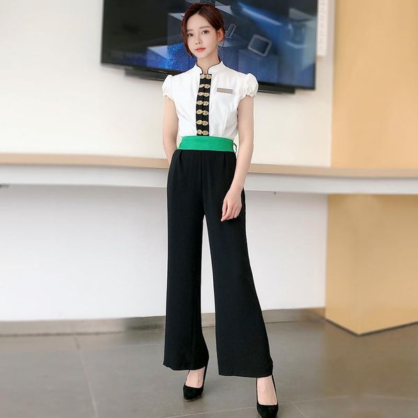 women's two piece pants spa massage women working uniforms suits beauty salon wide legged and sets sauna foot bath female workwear, White
women's two piece pants spa massage women working uniforms suits beauty salon wide legged and sets sauna foot bath female workwear, White