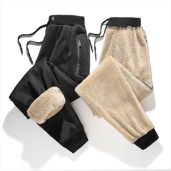 super winter warm outside fleece women pants joggers thicken sweatpants heavyweight zipper trousers streetwear men 6xl 7xl 8xl, Black
super winter warm outside fleece women pants joggers thicken sweatpants heavyweight zipper trousers streetwear men 6xl 7xl 8xl, Black