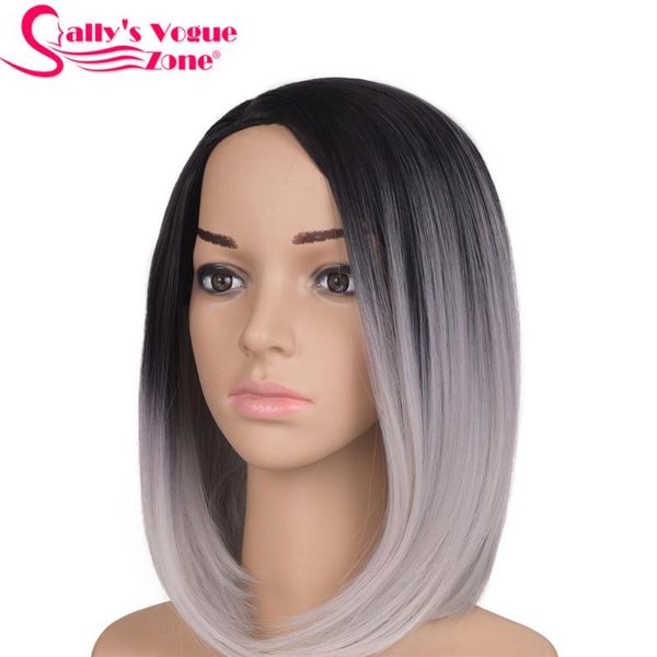 synthetic wigs sallyhair high temperature straight short ombre black silver grey color american african bob hair for women
synthetic wigs sallyhair high temperature straight short ombre black silver grey color american african bob hair for women