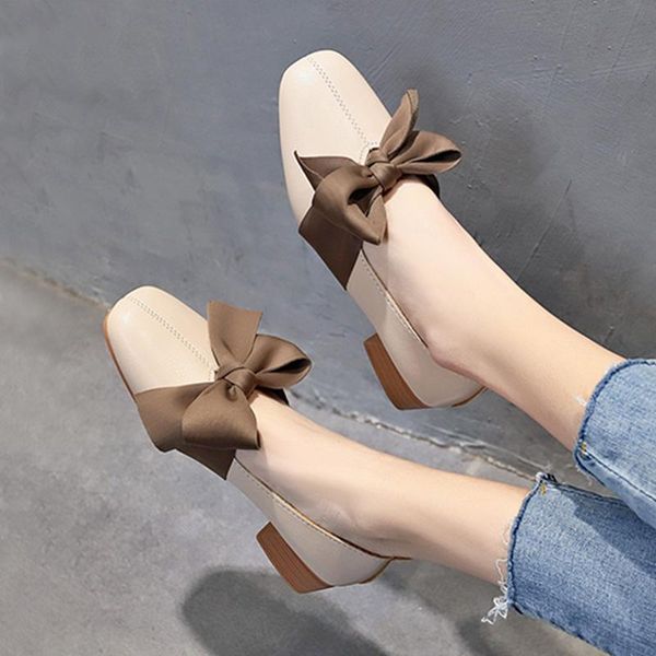 retro beige women mules shoes 2021 spring est square heels female low pumps bow women's dress, Black
retro beige women mules shoes 2021 spring est square heels female low pumps bow women's dress, Black