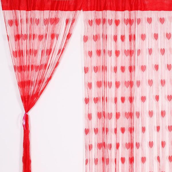 curtain & drapes romantic peach heart line wedding / love curtains living room decorative partition hanging 100 * 200cm
curtain & drapes romantic peach heart line wedding / love curtains living room decorative partition hanging 100 * 200cm