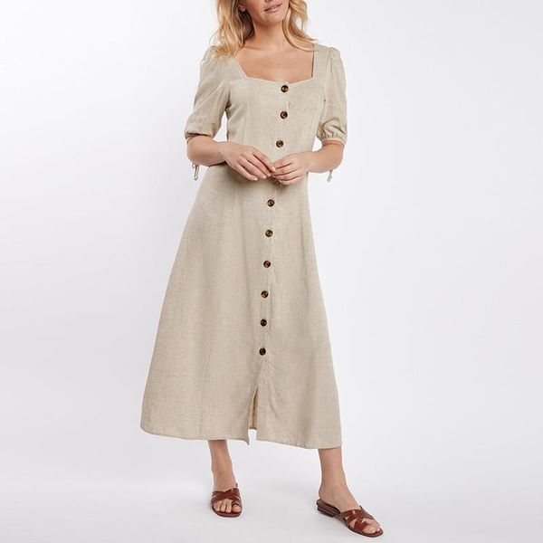 casual dresses zanzea summer sundress women elegant solid midi dress loose square neck bohemian beach vestidos cotton buttons robe 5xl, Black;gray
casual dresses zanzea summer sundress women elegant solid midi dress loose square neck bohemian beach vestidos cotton buttons robe 5xl, Black;gray