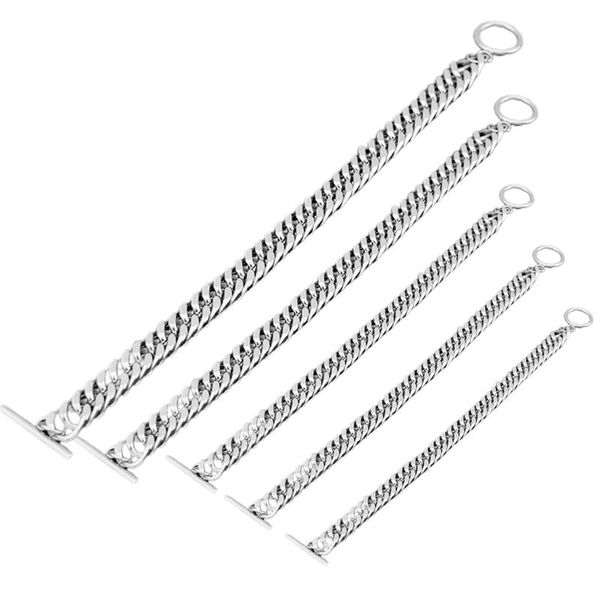 stainless steel chain bracelet for women men hip hop necklace fashion jewelry chains, Silver
stainless steel chain bracelet for women men hip hop necklace fashion jewelry chains, Silver