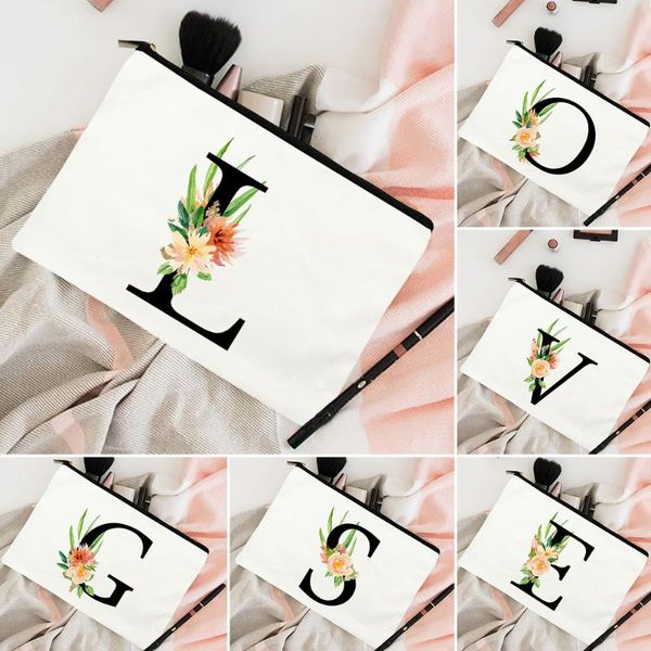 storage bags 26 english alphabet women cosmetic zipper plant flowers letter makeup pouch female outdoor toiletries organizer
storage bags 26 english alphabet women cosmetic zipper plant flowers letter makeup pouch female outdoor toiletries organizer