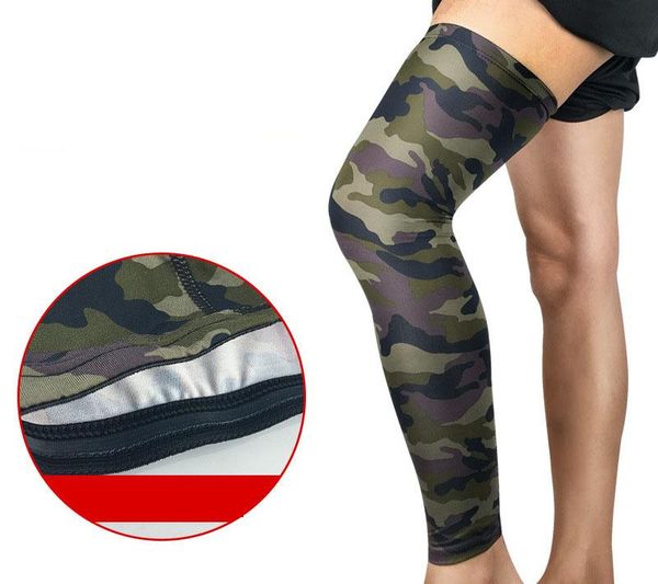 breathable sports football basketball knee pads brace leg sleeve support protection summer camouflage arm & warmers, Black
breathable sports football basketball knee pads brace leg sleeve support protection summer camouflage arm & warmers, Black