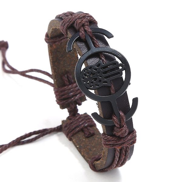 hxmeng korean style braided rope leather couple bracelet simple punk men and women wrist accessories wristband fashion jewelry, Golden;silver
hxmeng korean style braided rope leather couple bracelet simple punk men and women wrist accessories wristband fashion jewelry, Golden;silver