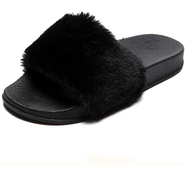 slippers indoor fur women warm platform pink faux slides winter non-slip soft cute flat home shoes, Black
slippers indoor fur women warm platform pink faux slides winter non-slip soft cute flat home shoes, Black