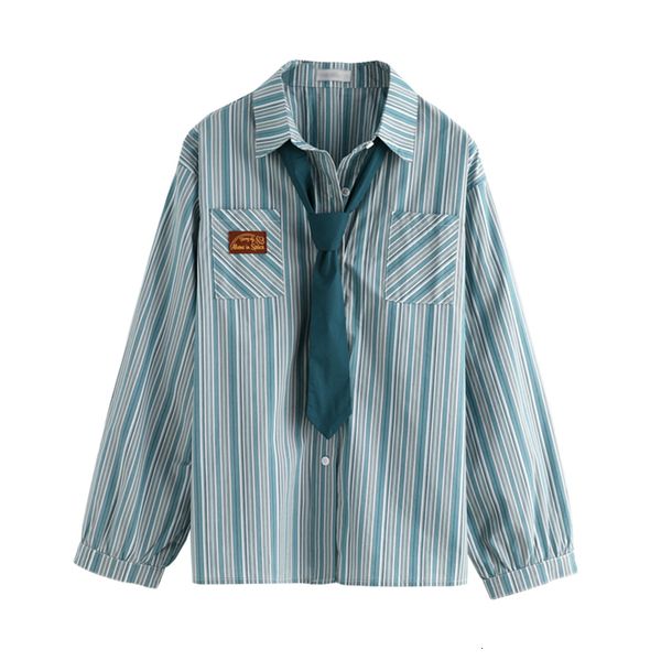 shirt autumn women's blouses long sleeve tie preppy strips sweet female all-match, White
shirt autumn women's blouses long sleeve tie preppy strips sweet female all-match, White
