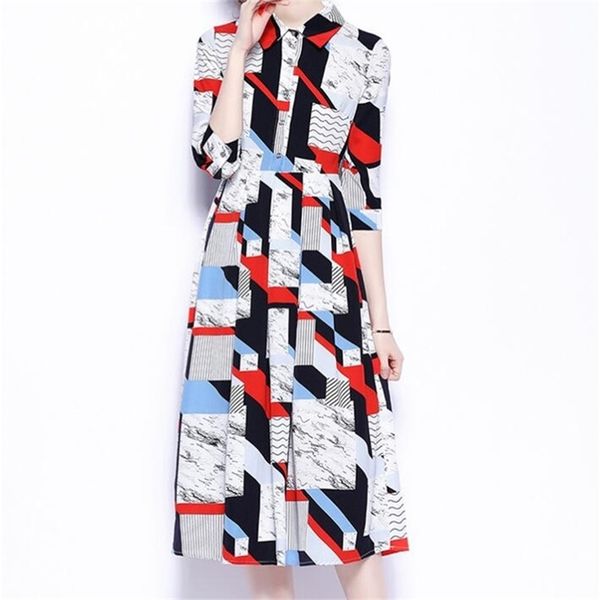 summer dresses women's fashion slim vestidos european single-breasted casual office party printing dress 210603, Black;gray
summer dresses women's fashion slim vestidos european single-breasted casual office party printing dress 210603, Black;gray