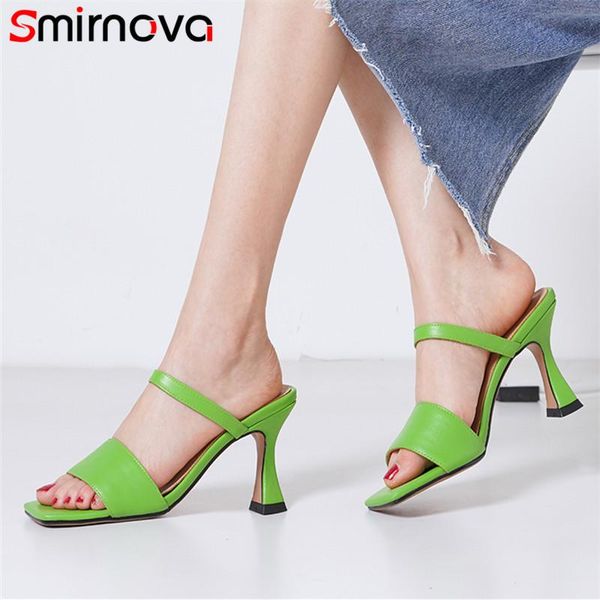 slippers smirnova 2021 high heels ladies slipper genuine leather shoes european style summer women party black
slippers smirnova 2021 high heels ladies slipper genuine leather shoes european style summer women party black