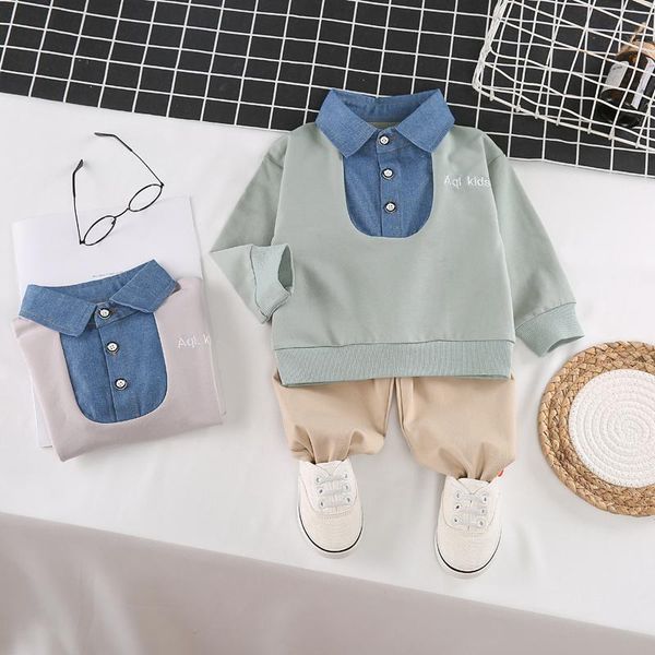 spring autumn baby clothes children boys cotton sweatshirts+pants 2pcs/set toddler casual infant clothing kids tracksuit sets, White
spring autumn baby clothes children boys cotton sweatshirts+pants 2pcs/set toddler casual infant clothing kids tracksuit sets, White