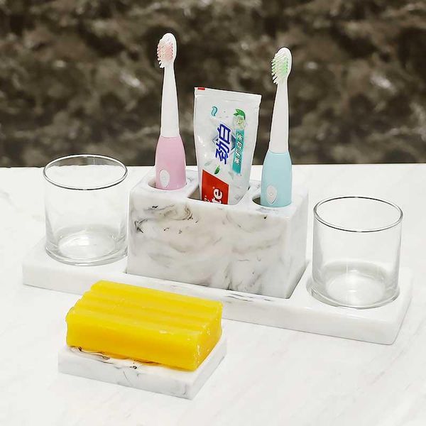 bath accessory set bathroom kit marble pattern electric toothbrush holder tray glass cup soap box accessories
bath accessory set bathroom kit marble pattern electric toothbrush holder tray glass cup soap box accessories
