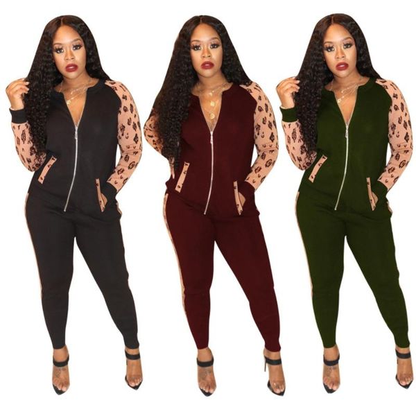 women's two piece pants leopard printed patchwork set loose casaul outfits for women cardigan moleton feminino ensemble femme fall, White
women's two piece pants leopard printed patchwork set loose casaul outfits for women cardigan moleton feminino ensemble femme fall, White