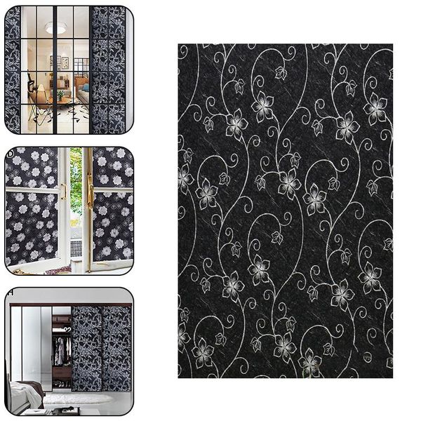 window stickers 50/40x100cm black opaque blackout film glass sticker self-adhesive sunscreen insulation bedroom balcony
window stickers 50/40x100cm black opaque blackout film glass sticker self-adhesive sunscreen insulation bedroom balcony