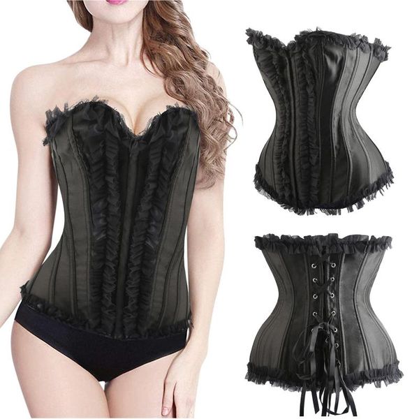 body shaper corset black boned tummy slimming bandage shapewear outfit underwear for women shaping bustiers workout women's shaper, Black;white
body shaper corset black boned tummy slimming bandage shapewear outfit underwear for women shaping bustiers workout women's shaper, Black;white