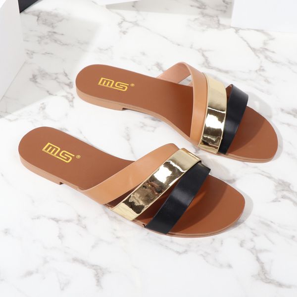 slippers women's shoes size large flat slippers low rubber slides multicolored flip flops sandals hawaiian toe round autumn hoof heels, Black
slippers women's shoes size large flat slippers low rubber slides multicolored flip flops sandals hawaiian toe round autumn hoof heels, Black