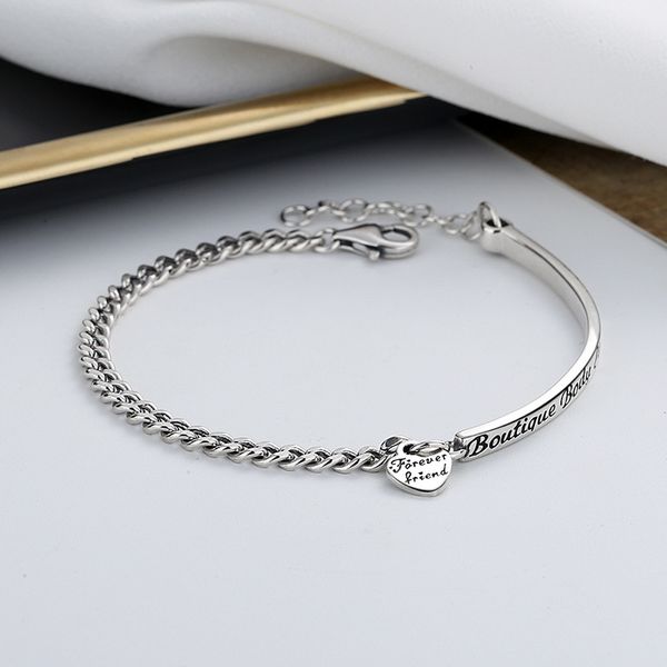 chaosheng s925 sterling silver creative english letter heart-shaped hanging mini bracelet, Golden;silver
chaosheng s925 sterling silver creative english letter heart-shaped hanging mini bracelet, Golden;silver