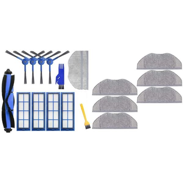 set vacuum cleaner accessories: 1 side brush filter roller mop cloths & pads kit cleaners
set vacuum cleaner accessories: 1 side brush filter roller mop cloths & pads kit cleaners