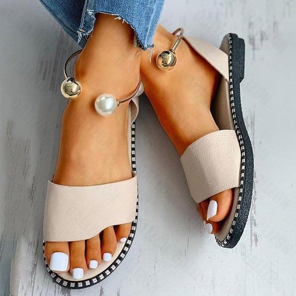 slippers summer women's beaded pearly sandals shoes women ladies flats flip flop casual flat slingback, Black
slippers summer women's beaded pearly sandals shoes women ladies flats flip flop casual flat slingback, Black
