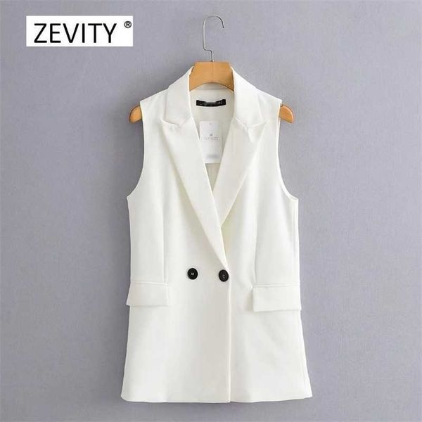 women simply sleeveless double breasted vest jacket office ladies wear casual suit waistcoat pockets outwear ct514 211008, Black;white
women simply sleeveless double breasted vest jacket office ladies wear casual suit waistcoat pockets outwear ct514 211008, Black;white