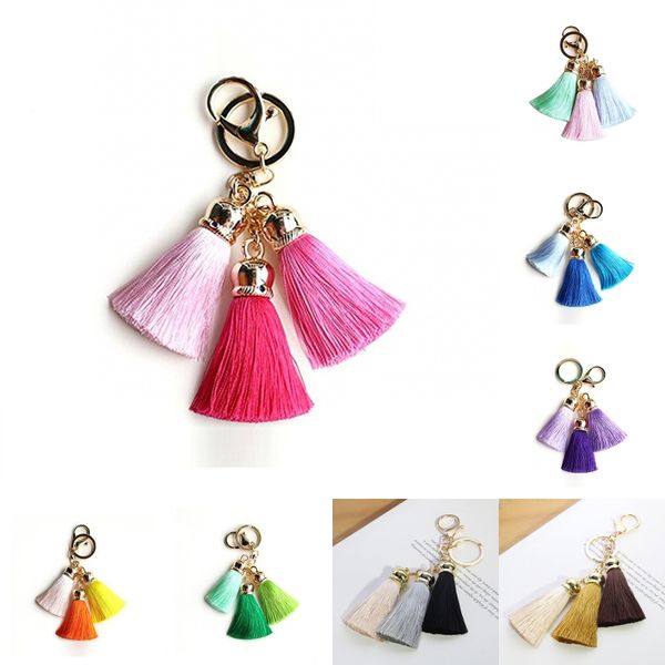 kimter three tassel pendants keychain fashion women's bag keyfob tassels pave keyring phone car accessory key ring dhl b778q a, Silver
kimter three tassel pendants keychain fashion women's bag keyfob tassels pave keyring phone car accessory key ring dhl b778q a, Silver