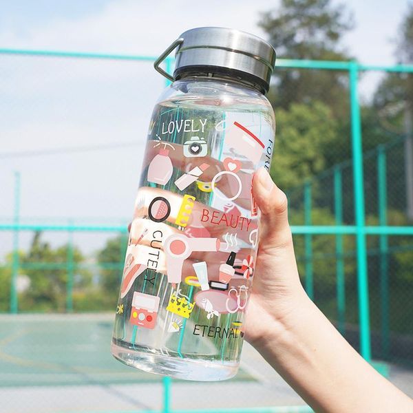 wine glasses 1000ml large capacity doodle glass water bottles camping picnic bicycle cycling tour drink bottle leakproof outdoor sport
wine glasses 1000ml large capacity doodle glass water bottles camping picnic bicycle cycling tour drink bottle leakproof outdoor sport