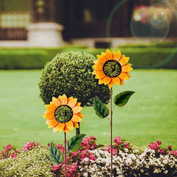 decorative objects & figurines garden sunflower windmill stake lawn pinwheels bright color art decoration for / yard
decorative objects & figurines garden sunflower windmill stake lawn pinwheels bright color art decoration for / yard