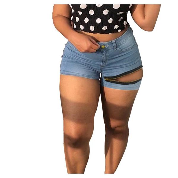 women's shorts slimming fitness casual denim zipper summer slim knee down black cycling streetwear, White;black
women's shorts slimming fitness casual denim zipper summer slim knee down black cycling streetwear, White;black