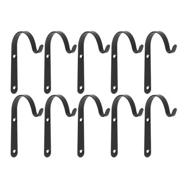 hooks & rails 10 pcs iron wall outdoor decorative hook for hanging planter coat lantern plant hangers metal
hooks & rails 10 pcs iron wall outdoor decorative hook for hanging planter coat lantern plant hangers metal
