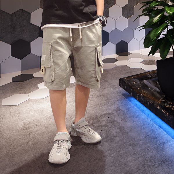 summer boys pants casual short cargo cropped pants mid waist loose patchwork knee-length pants 7 8 9 10 11 12 13 years boy wear, White
summer boys pants casual short cargo cropped pants mid waist loose patchwork knee-length pants 7 8 9 10 11 12 13 years boy wear, White