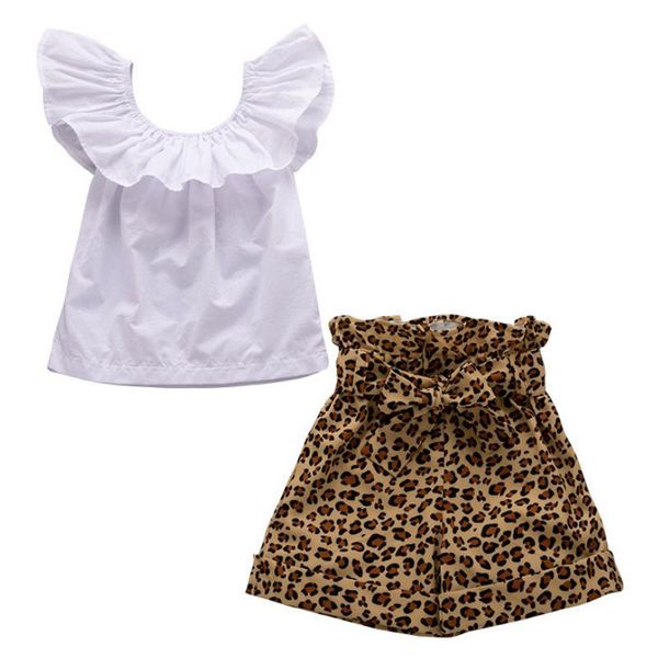baby clothes 2pcs set toddler kids clothing girl outfits fashion ruffle t-shirt with shorts beach streetwear 1-5y sets, White
baby clothes 2pcs set toddler kids clothing girl outfits fashion ruffle t-shirt with shorts beach streetwear 1-5y sets, White