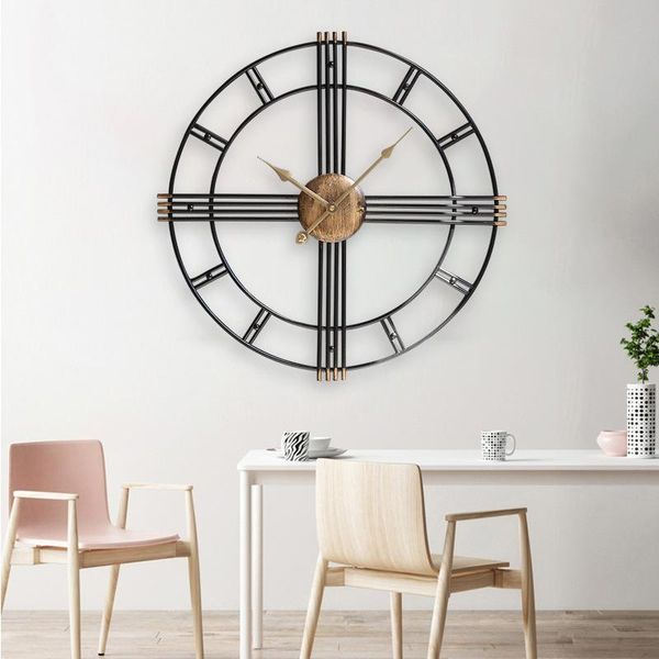 wall clocks large metal clock modern design for living room european vintage retro roman iron art watch home decor 50cm
wall clocks large metal clock modern design for living room european vintage retro roman iron art watch home decor 50cm