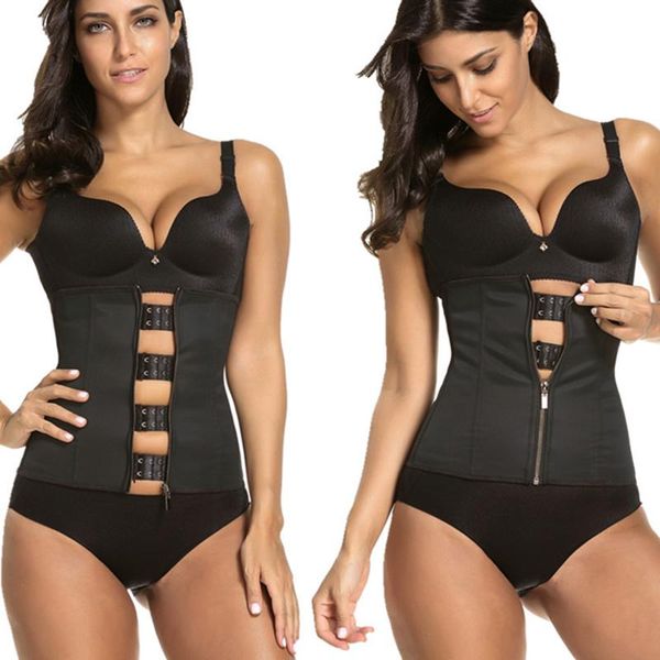 women's shapers entrenador de cintura con cremallera y gancho, cors moldeador cuerpo ltex cremallera, adelgazante, cinturn, Black;white
women's shapers entrenador de cintura con cremallera y gancho, cors moldeador cuerpo ltex cremallera, adelgazante, cinturn, Black;white